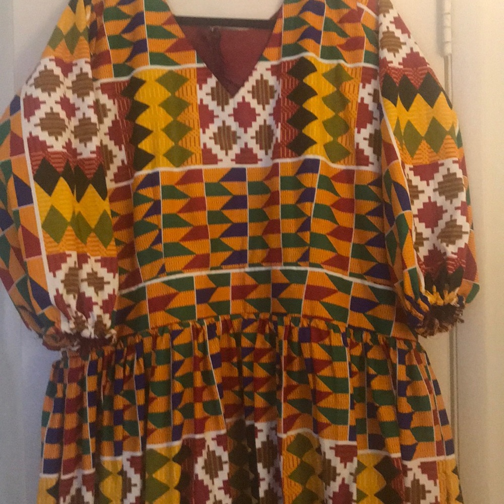Custom made African dress